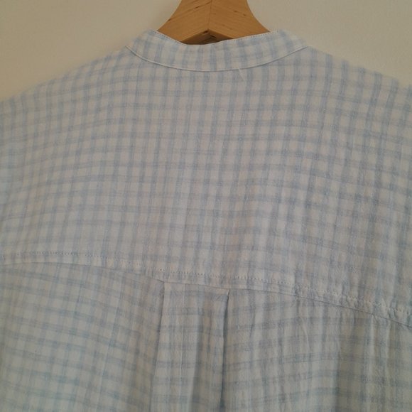 Max Studio Button Down Plaid Shirt - Picture 7 of 16